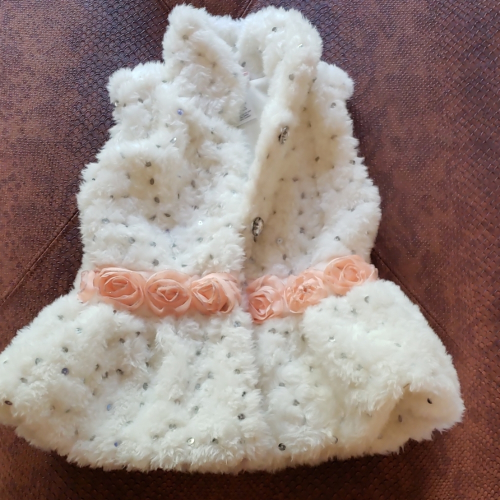Faux fur vest
